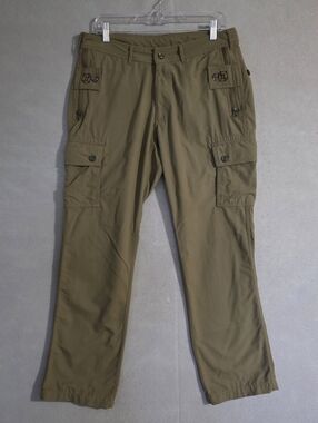 Clothing Arts Mens Pick Pocket Proof Adventure Travel Pants Size 32x30